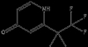 Cas No. 1357476-66-4, 2-(1,1,1-TRIFLUORO-2-METHYL-2-PROPANYL)-4(1H)-PYRIDINONE