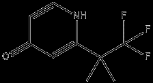 Cas No. 1357476-66-4, 2-(1,1,1-TRIFLUORO-2-METHYL-2-PROPANYL)-4(1H)-PYRIDINONE