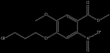 Cas No. 214470-57-2, Methyl 4-(3-chloropropoxy)-5-Methoxy-2-nitrobenzoate