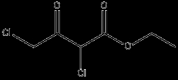 CAS No. 88-00-6, ethyl 2,4-dichloro-3-oxobutyrate