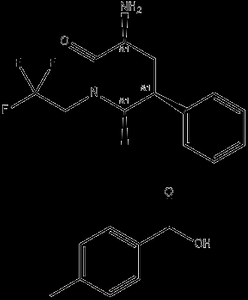 CAS No. 1456803-39-6, (3S,5S,6R)-6-methyl-2-oxo-5-phenyl-1-(2,2,2-trifluoroethyl)piperidin-3- aminium 4-methylbenzoate
