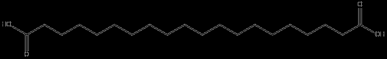 CAS No. 2424-92-2, Eicosanedioic acid