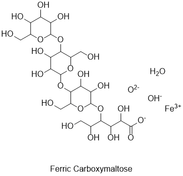 Ferric Carboxymaltose Structure