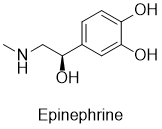Epinephrine Structure