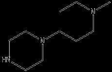 CAS No. 23995-88-2, 1-(1-METHYLPIPERIDIN-4-YL)PIPERAZINE
