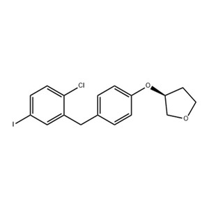 CAS No.915095-94-2, (3S)-3-[4-[(2-Chloro-5-iodophenyl)methyl]phenoxy]tetrahydro-furan