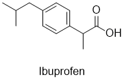 Ibuprofen Structure