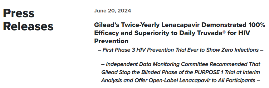 Gilead News on Lenacapavir.png