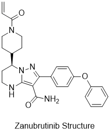 Zanubrutinib Structure